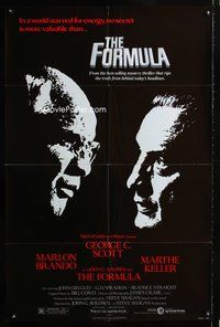 9p261 FORMULA 1sh '80 Marlon Brando, George C. Scott, directed by John G. Avildsen!