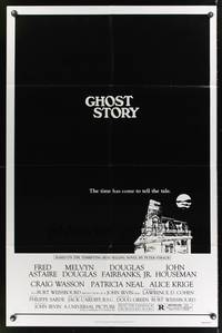 9p293 GHOST STORY 1sh '81 time has come to tell the tale, from Peter Straub's best-seller!