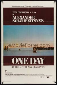 9p583 ONE DAY IN THE LIFE OF IVAN DENISOVICH 1sh '71 Courtenay plays Solzhenitsyn in the Gulag!