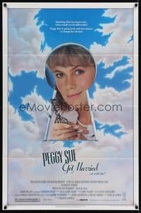 9p620 PEGGY SUE GOT MARRIED 1sh '86 Francis Ford Coppola, Kathleen Turner gets to re-live her life!