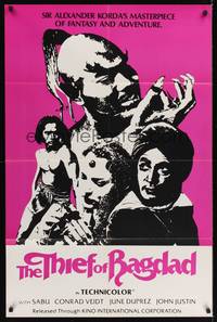 9p875 THIEF OF BAGDAD int'l 1sh R78 Conrad Veidt, June Duprez, Rex Ingram, Sabu!