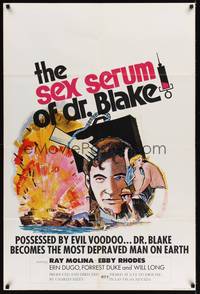9p940 VOODOO HEARTBEAT int'l 1sh '72 Sex Serum of Dr. Blake, wild Miller artwork!
