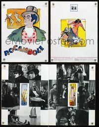 9r342 ROCAMBOLE French program '47 wonderful art of Pierre Brasseur by Rene Peron!