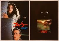 9r594 FURY Japanese program '78 Brian De Palma, Kirk Douglas, different images!