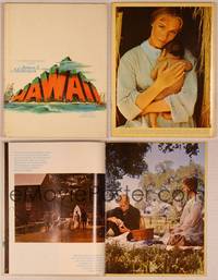 9r407 HAWAII hardcover program '66 Julie Andrews, Max von Sydow, written by James A. Michener!