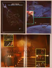 9r458 STAR TREK III program '84 The Search for Spock, cool art of Leonard Nimoy by Gerard Huerta!