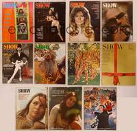9s019 LOT OF SHOW MAGAZINES 11 magazines October 1964 to January 1970