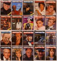 9s020 LOT OF AMERICAN FILM MAGAZINES 20 magazines January 1982 to December 1982 Mickey, Bowie + more