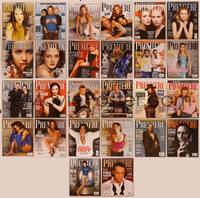 9s017 LOT OF PREMIERE MAGAZINES 26 magazines January 1999 to February 2001, Depp, Cage + more!