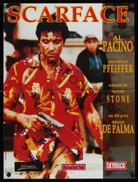 9t550 SCARFACE French 16x21 R80s bloody Al Pacino as Tony Montana, Brian De Palma, Oliver Stone!