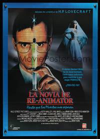 9t244 BRIDE OF RE-ANIMATOR Spanish '90 Bruce Abbot creates his own wife!