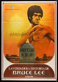 9t257 REAL BRUCE LEE Spanish '77 cool art of Bruce Lee by Heleme!