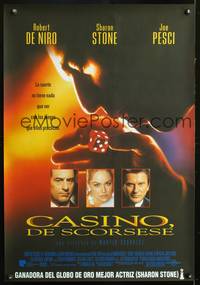 9t247 CASINO Spanish '95 Martin Scorsese, Robert De Niro, Sharon Stone, Joe Pesci!