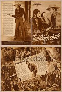 9w140 DALLAS German program '51 many different images of Gary Cooper & Ruth Roman in Texas!