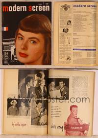9w047 MODERN SCREEN magazine May 1947, Ingrid Bergman with weird haircut by Nikolas Muray!