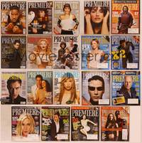 9w022 LOT OF PREMIERE MAGAZINES 19 magazines March 2001 to November 2003 Penelope, Keanu + more!