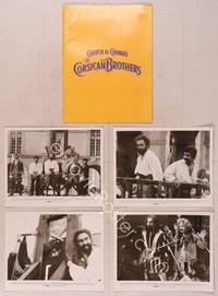 9w190 CHEECH & CHONG'S THE CORSICAN BROTHERS presskit '84 Cheech Marin & Tommy Chong!