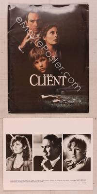 9w192 CLIENT presskit '94 Susan Sarandon, Tommy Lee Jones, directed by Joel Schumacher!