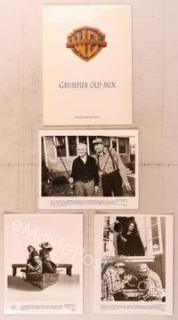 9w217 GRUMPIER OLD MEN presskit '95 Jack Lemmon & Matthau with sexy Ann-Margret & Sophia Loren!