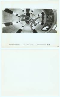 9y003 2001: A SPACE ODYSSEY 8x10 still '68 cool Cinerama image of floating astronaut!