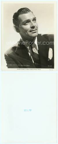 9y059 BOOM TOWN 8x10 still '40 great close up of oil tycoon Clark Gable looking pensive!