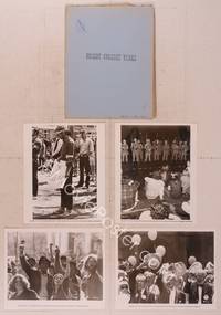 9z182 BRIGHT COLLEGE YEARS presskit '71 Peter Rosen documentary about Yale in the 1960s!