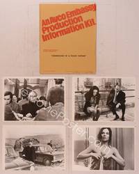 9z188 CONFESSIONS OF A POLICE CAPTAIN presskit '71 Franco Nero, Martin Balsam, sexy Marilu Tolo