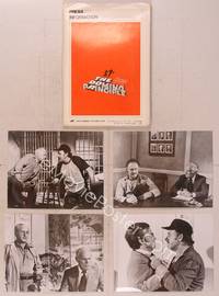 9z192 DOMINO PRINCIPLE presskit '77 Gene Hackman, Candice Bergen, Richard Widmark, Mickey Rooney