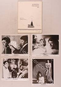 9z199 GRADUATE presskit '68 Dustin Hoffman, Anne Bancroft, Katharine Ross, great images!