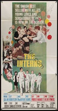 1a476 INTERNS 3sh '62 Michael Callan, Cliff Robertson, art by Howard Terpning!
