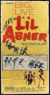 1a497 LI'L ABNER 3sh '59 sexy Julie Newmar, Peter Palmer, from Al Capp's comic!