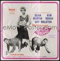 1a242 KISS ME, STUPID 6sh '65 directed by Billy Wilder, sexy Kim Novak, Dean Martin, Ray Walston