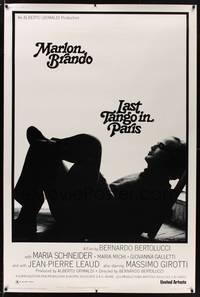 1b278 LAST TANGO IN PARIS 40x60 '73 Marlon Brando, Maria Schneider, Bernardo Bertolucci