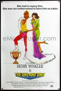 1b292 ONE & ONLY 40x60 '78 Kim Darby was too embarrassed to have wrestler Henry Winkler as a date!