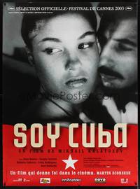 1b128 I AM CUBA French 1p R03 pro-Castro propaganda, directed by Mikhail Kalatozov!
