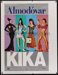 1b217 KIKA printer's test 1sh '93 Pedro Almodovar, great images of sexy girls!