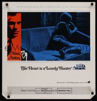 1b354 HEART IS A LONELY HUNTER special 21x22 '68 Alan Arkin in a sensitive story of innocence lost