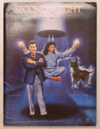 1c193 SECOND SIGHT presskit '89 John Larroquette is in the detective biz with a psychic wiz!