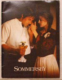 1c203 SOMMERSBY presskit '93 Richard Gere returns to Jodie Foster after 7 years, or does he!