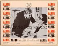 1d157 ALFIE LC #7 '66 close up of British cad Michael Caine putting the make on a girl!