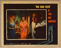 1d174 BAD SEED LC #3 '56 Nancy Kelly & older lady stare at shocked Jesse White!