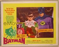 1d177 BATMAN LC #6 '66 great close up of Adam West & Burt Ward reading note!