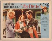 1d192 BIRDS LC #5 '63 Alfred Hitchcock, great close up of Rod Taylor, Tippi Hedren & injured girl!