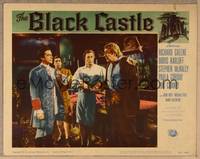 1d193 BLACK CASTLE LC #4 '52 close up of Richard Greene, Stephen McNally & Lon Chaney Jr.!