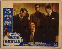 1d198 BLUE DAHLIA LC #3 '46 tough Alan Ladd & Hugh Beaumont interrogate scared William Bendix!
