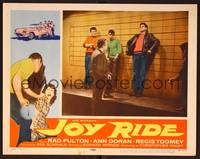 1d346 JOY RIDE LC #1 '58 cool image of punks who stole car in police line up!