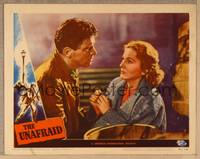 1d354 KISS THE BLOOD OFF MY HANDS LC #6 R49 Joan Fontaine & fugitive Burt Lancaster, The Unafraid!
