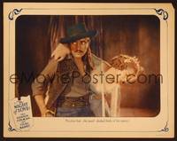 1d407 NIGHT OF LOVE LC '27 wonderful close up of Ronald Colman holding bride of his enemy!