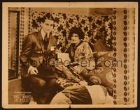 1d429 ONE NIGHT IN PARIS LC 1920s super early Maurice Chevlier with hot French babe!