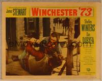 1d590 WINCHESTER '73 LC R58 James Stewart fighting with man to get one-in-a-million rifle!